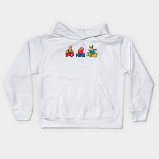 Rock, Paper, Snikt! Kids Hoodie